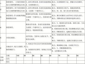 学校体育工作名词解释