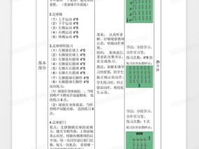 初二年级体育教案设计与实施策略